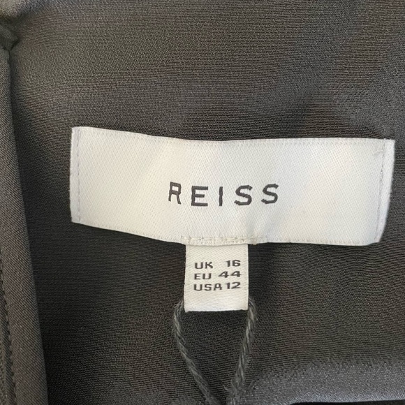 New! Reiss Natalie tie back patterned Dress nwt 18405 - Picture 12 of 14